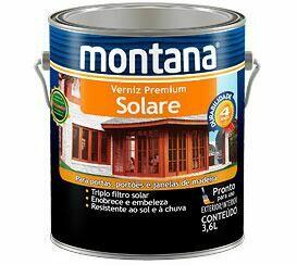Verniz Solare Premium 3,6L Imbuia Brilhante Montana