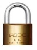 Cadeado Tradicional 60mm SM Dourado Pado