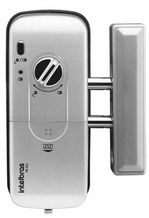 Fechadura Digital Touch Screen FR 201 com Senha e Tag Intelbras