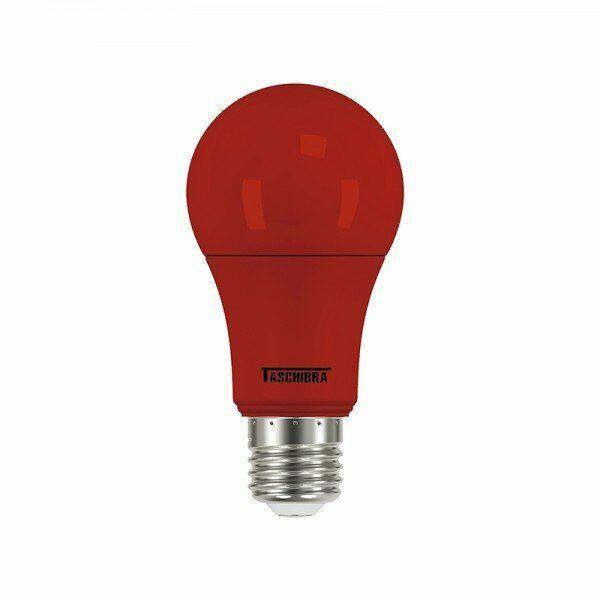 Lâmpada LED Colors Taschibra TKL 5W E27 Luz Vermelho