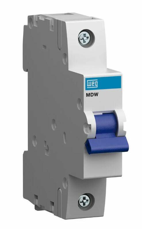 Disjuntor Unipolar 16A Curva C MDW Weg