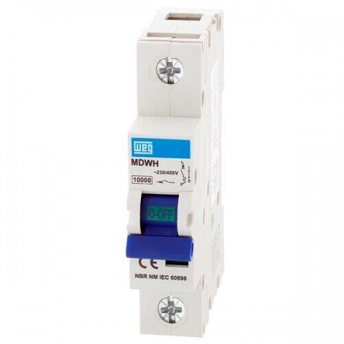 Disjuntor Unipolar 32A Curva C MDW Weg