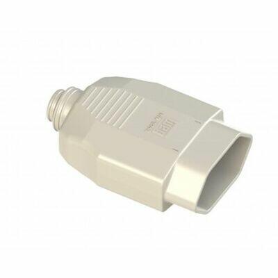 Plugue Fêmea Weg 1 Módulo 2P 20A 250V~ Branco 13303194