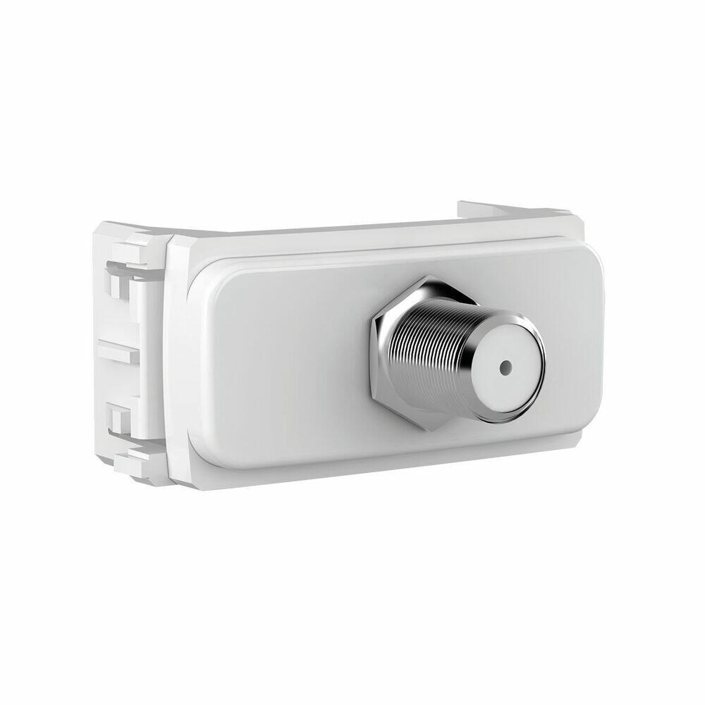Módulo TV/SAT Coaxial Weg Composé Branco