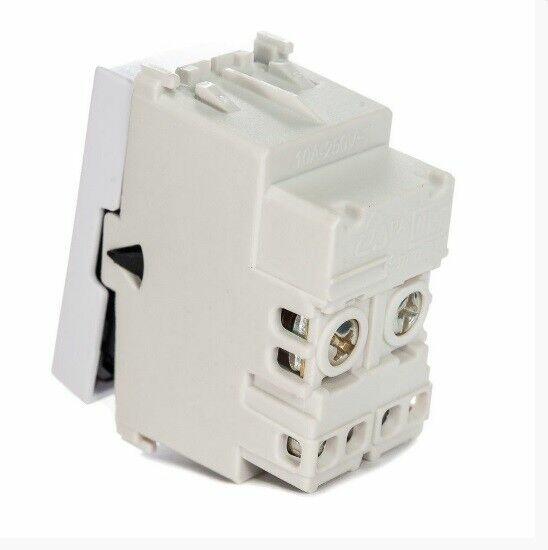 Módulo Interruptor Intermediário Weg Refinatto 1 Seção Branco 10A