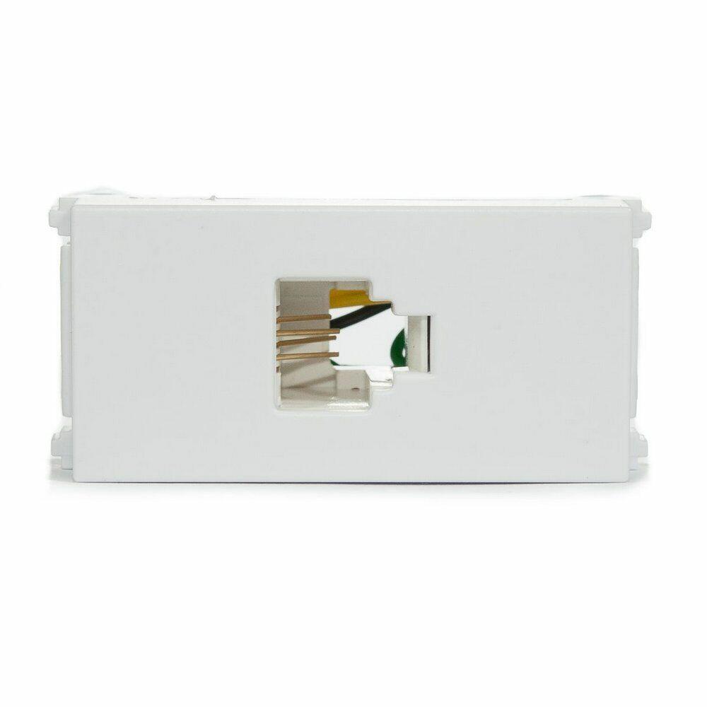 Módulo Tomada RJ11 Weg Refinatto Branco