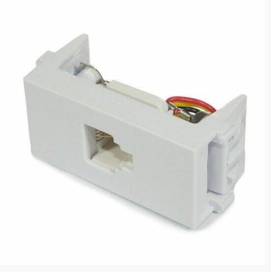 Módulo Tomada RJ11 Weg Refinatto Preto