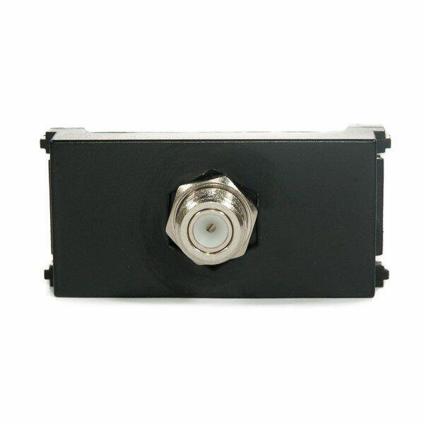 Módulo TV/SAT Coaxial Weg Refinatto Preto
