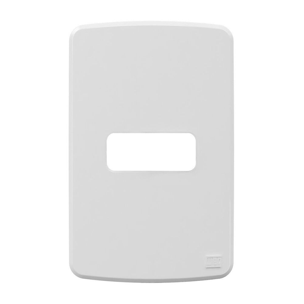 Placa 2x Ø 35 mm Weg Composé 1 Módulo Branca