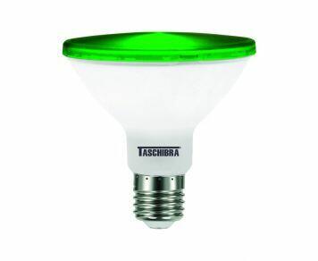Lâmpada LED IP 65 Taschibra PAR 20 6W E27 Luz Verde