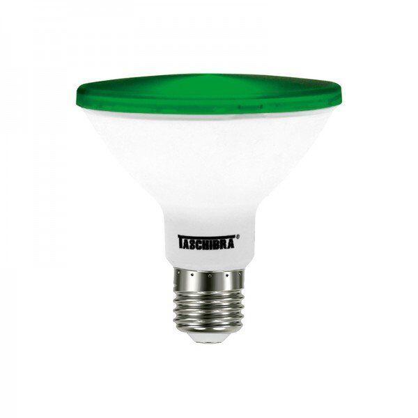 Lâmpada LED IP 65 Taschibra PAR 38 15W E27 Luz Verde