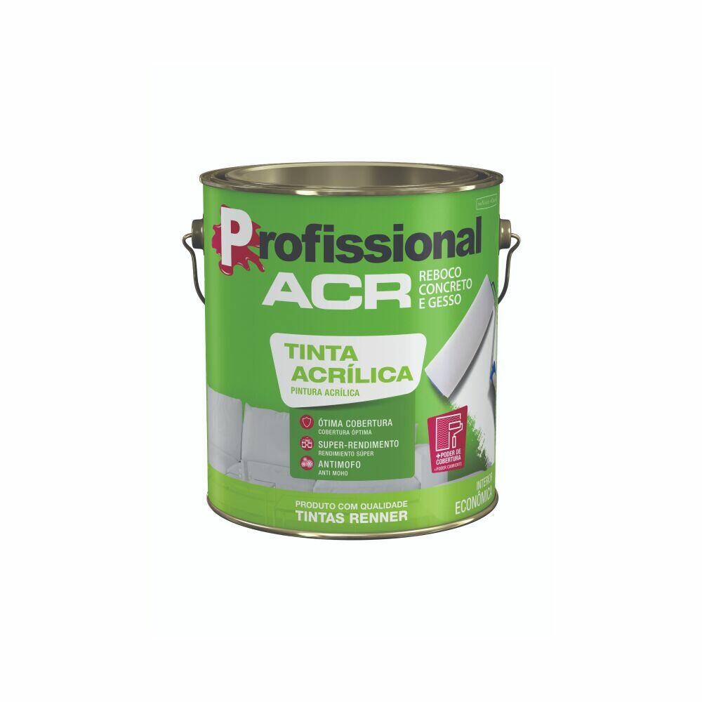 Tinta Renner Profissional ACR Acrílica Econômica 3,6L Pérola Fosco