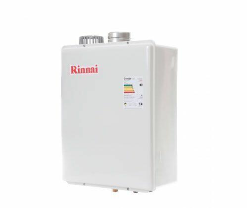 Aquecedor de Água a Gás GLP Rinnai Digital 42,5L/min Branco E42