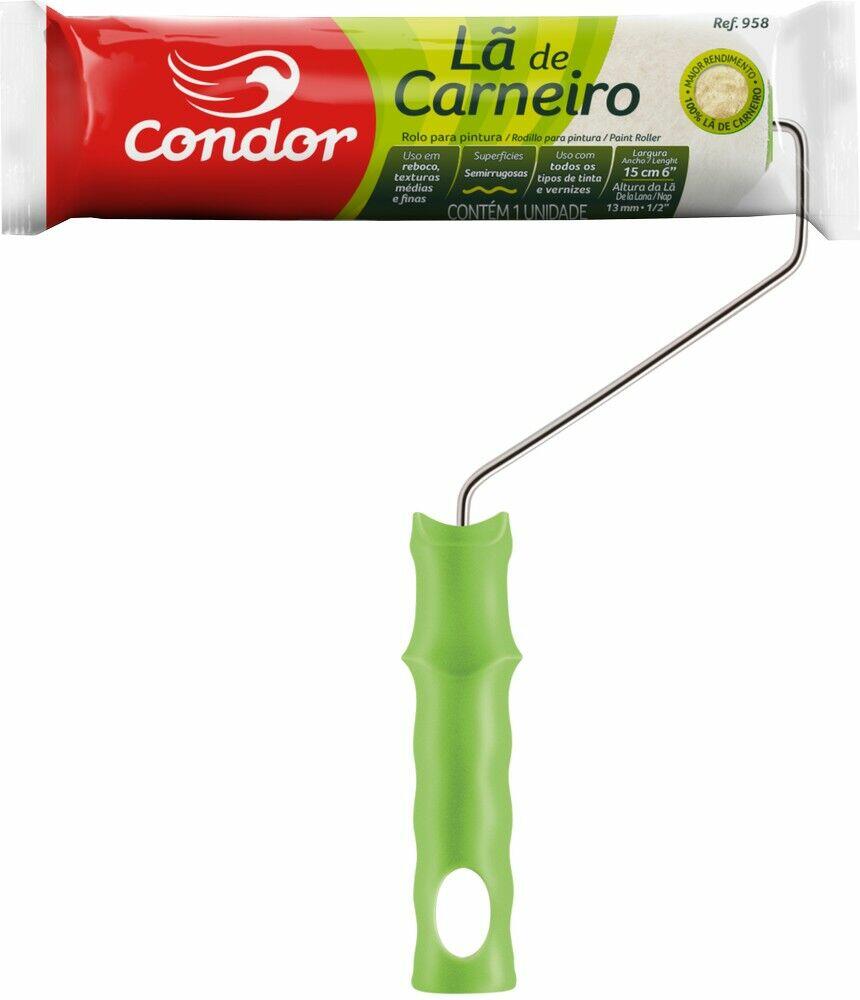Rolo de Lã 15cm com Garfo Condor 958