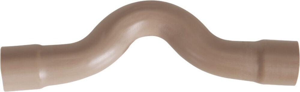 Curva Transposição 25mm Pvc Sold Marrom Amanco