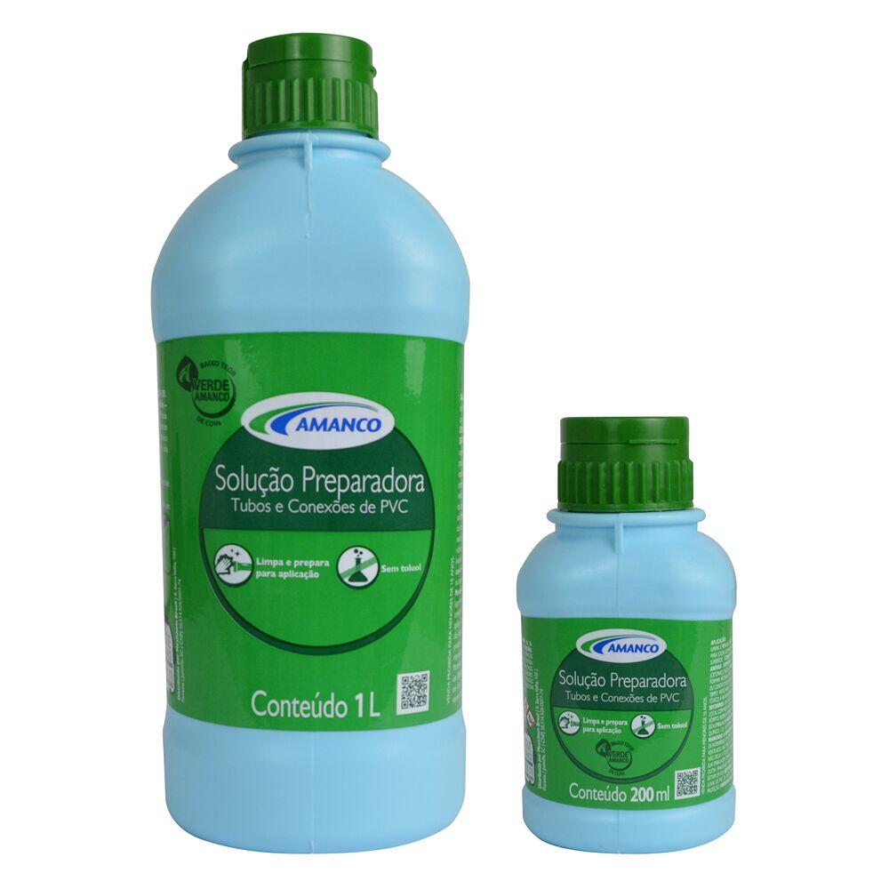 Solução Preparadora 200ml Pvc Incolor Amanco