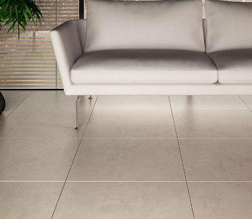 Piso Cerâmico City Cinza Acetinado Retificado 61x61 Ilhabella