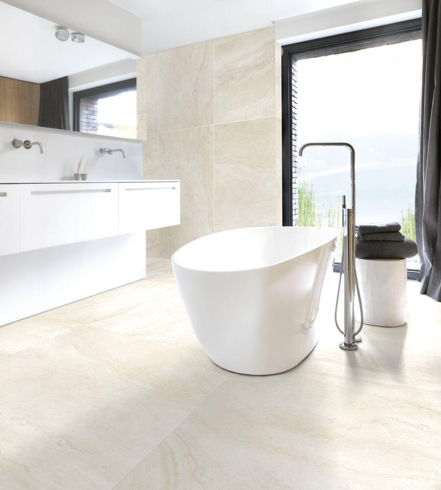 Porcelanato Pierre Belle Blanc Retificado Natural 120x120 Portobello