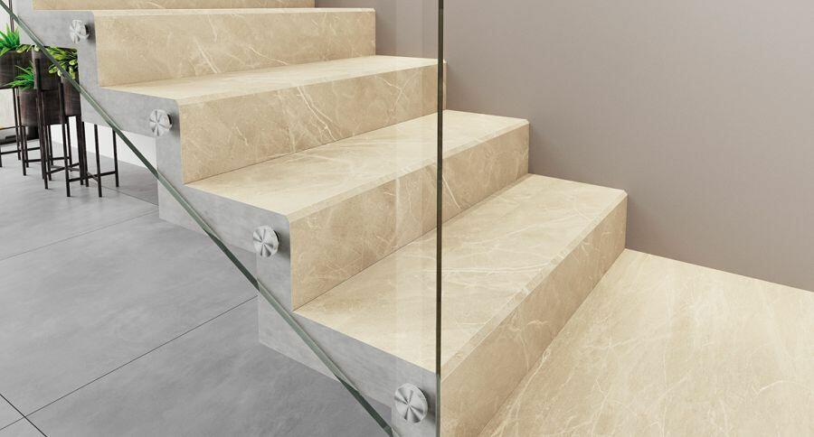 Porcelanato Opera Soft Retificado Polido 87,7x87,7 Bege Portinari
