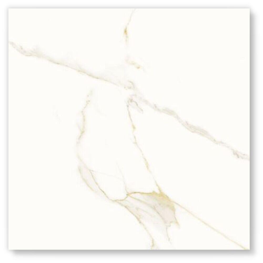 Porcelanato Ópera White Retificado Natural 90x90 Branco Portinari