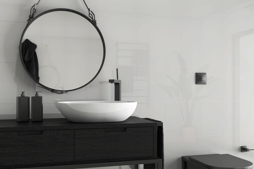 Revestimento Parede Eliane Forma Slim 32,5x59cm Brilhante Retificado Branco