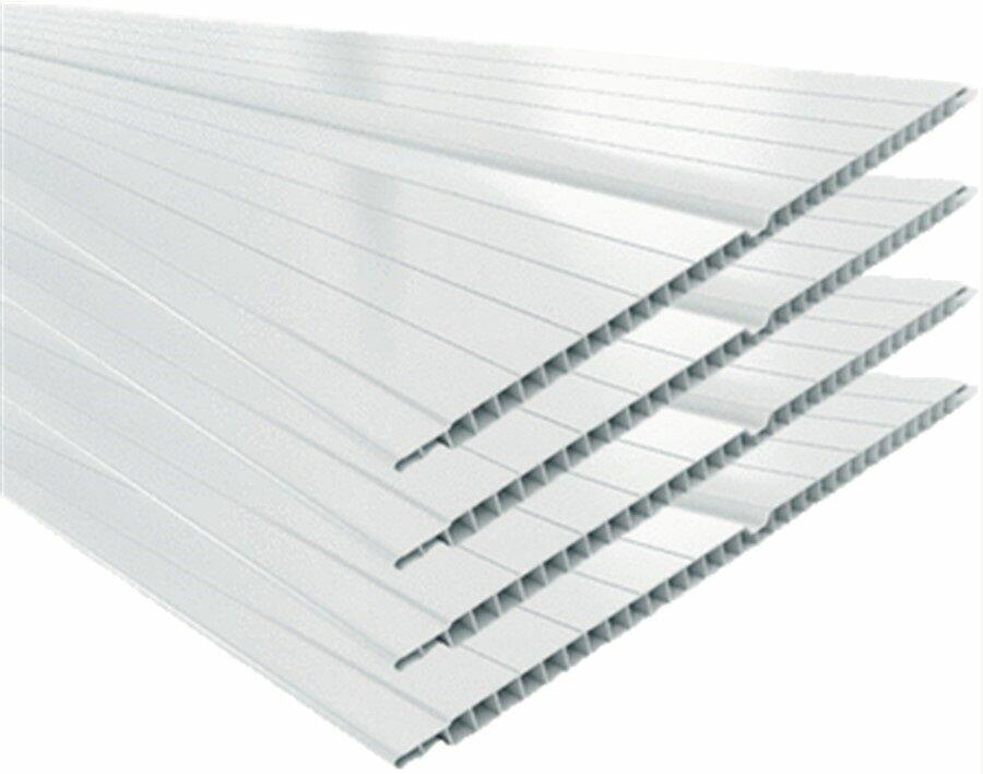 Forro PVC 8mmx20cmx3m Gemini Branco Neve Pro Forma