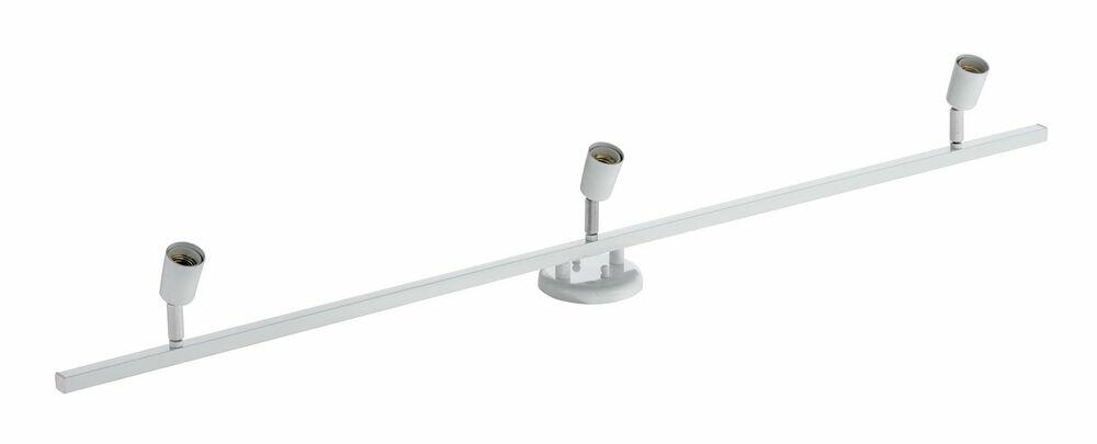 Spot Trilho Vitralux Bali 3 Lâmpadas 1,5m 20w E27 Branco