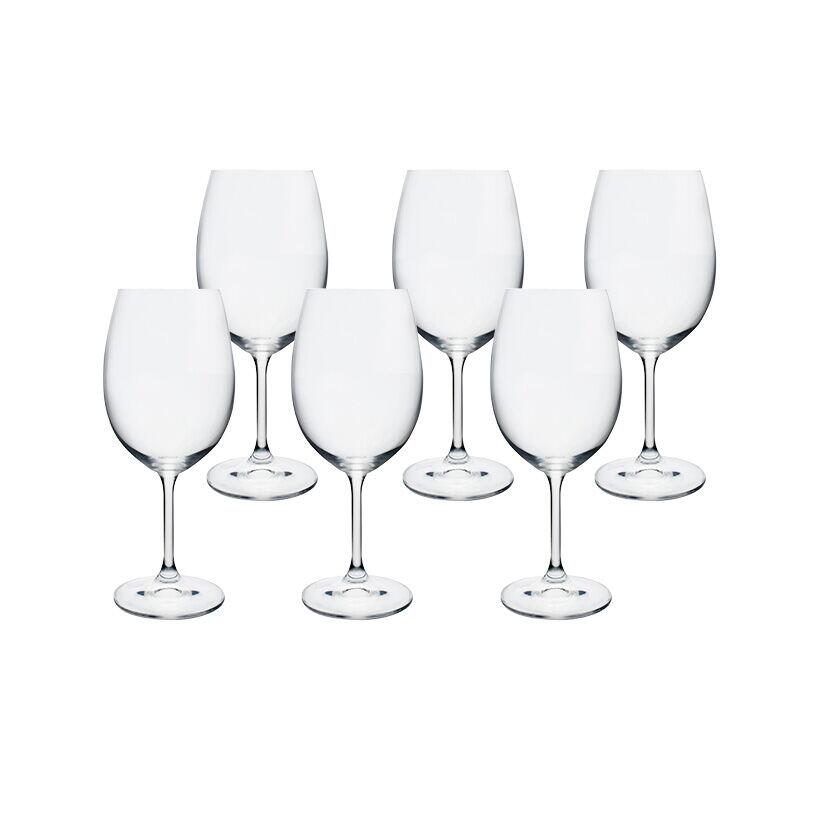 Jogo de Taças para Vinho 350ml Martina 6 Peças Bohemia