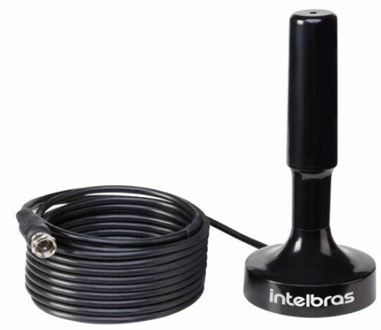 Antena Interna TV UHF-HDTV Preta Intelbrás