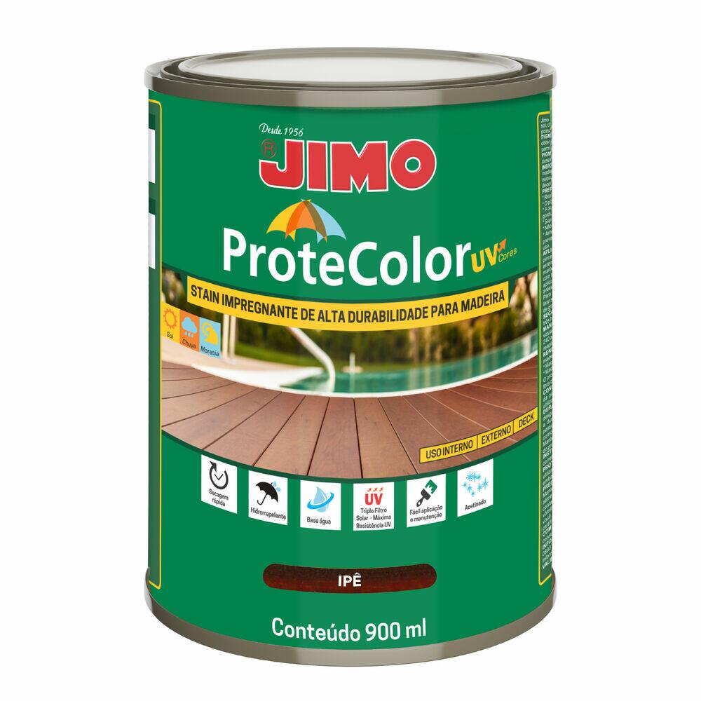 JIMO Protecolor UV Acabamento de Alta Durabilidade Progete e Embeleza Resistente ao Sol Chuva e Maresia Ipê Lata 900ml