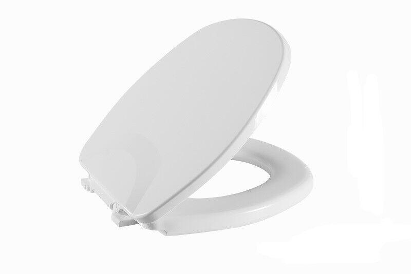 Assento Sanitário Poliéster Almofadado Aspen Branco Astra