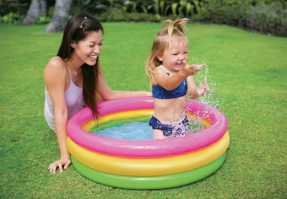Piscina Infantil Redonda Intex 56L Colorida