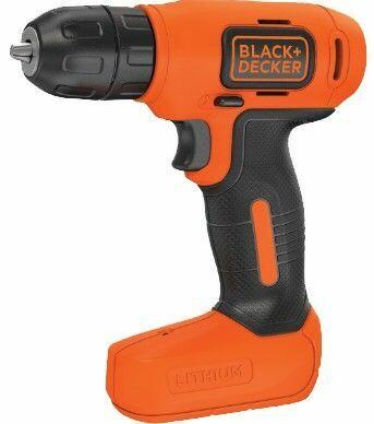 Furadeira Parafusadeira Bateria 8V LD008 Hobby Bivolt Black+Decker