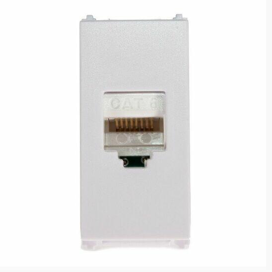 Módulo Tomada RJ45 CAT 6 Weg Refinatto Branco