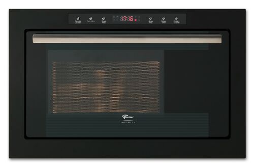 Microondas de Embutir com Dourador Infinity 25L Preto Fischer