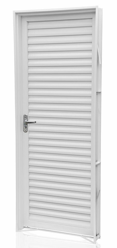 Porta de Abrir Aço Ideal Direita 215x84cm CRV