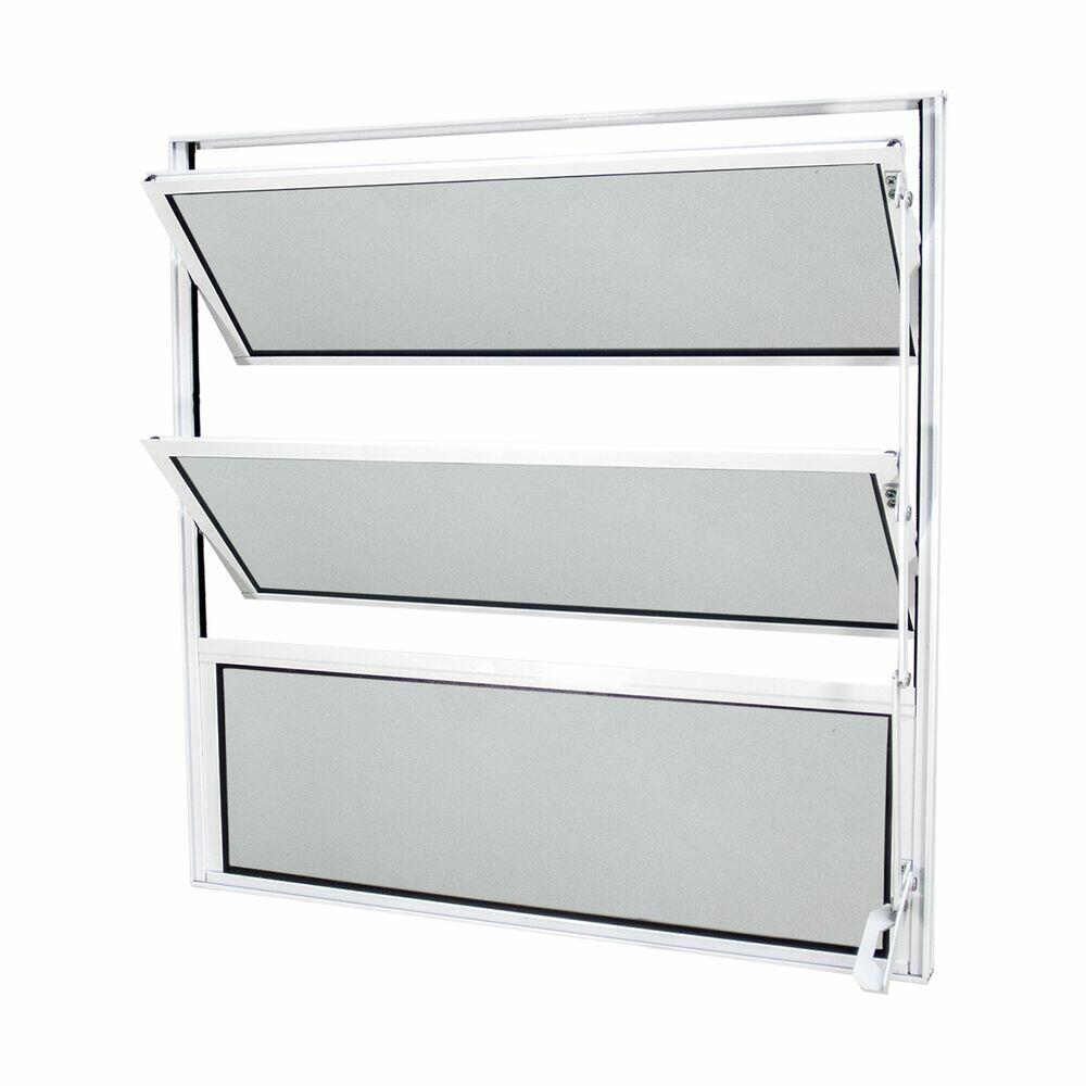 Janela Basculante Alumínio Classic 60x80cm Branca CRV