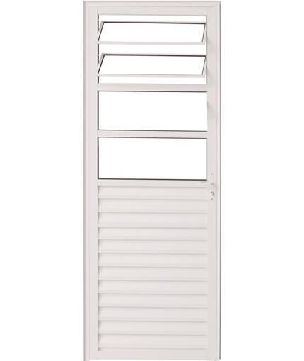 Porta de Abrir Alumínio CRV Nobre 2,1x0,8m Direita
