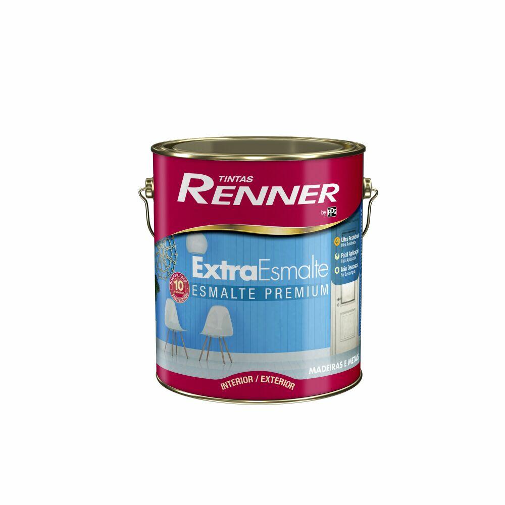 Tinta Esmalte Extra Premium Acetinado 3,6L Transparente Renner