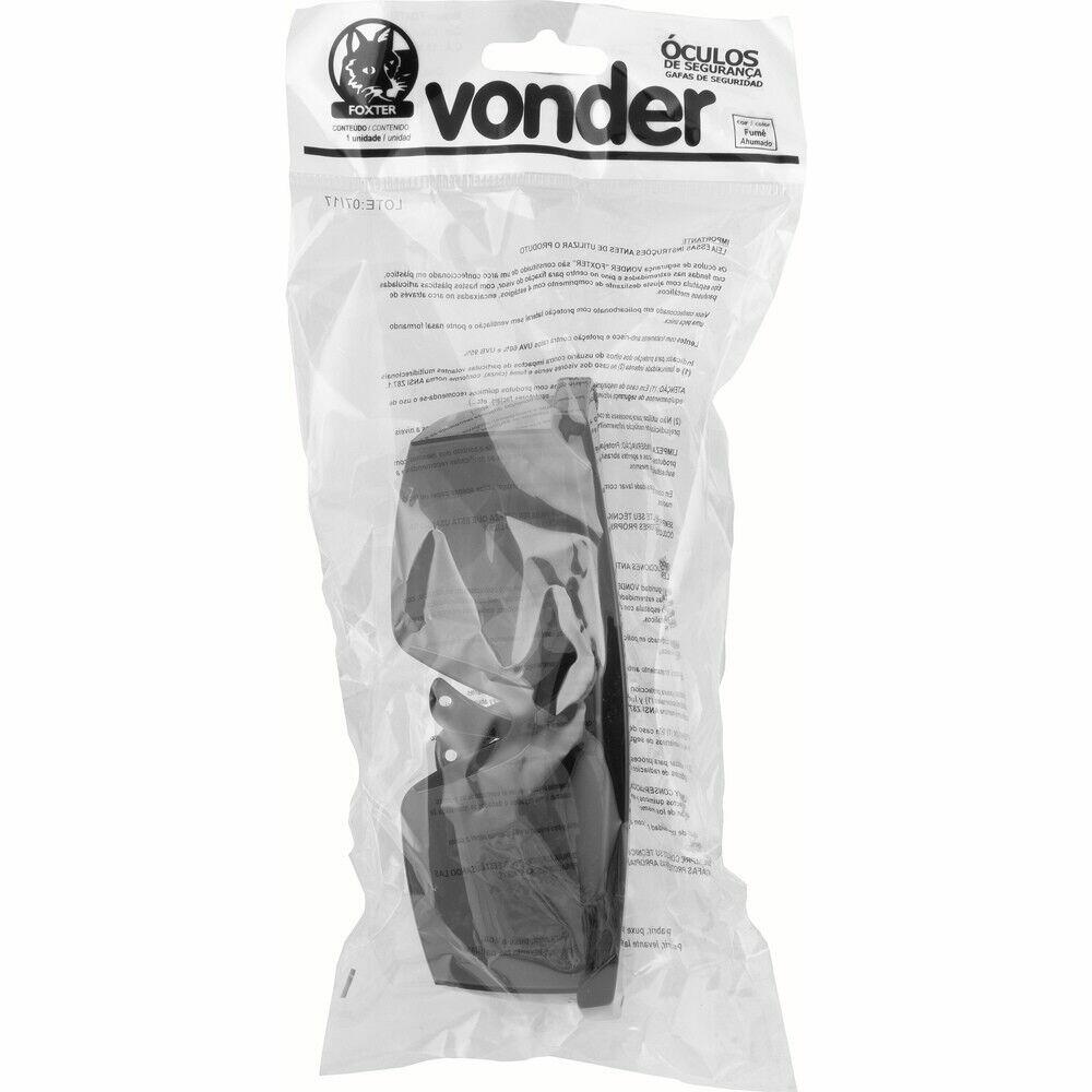 Óculos de Segurança Vonder Foxter Fumê