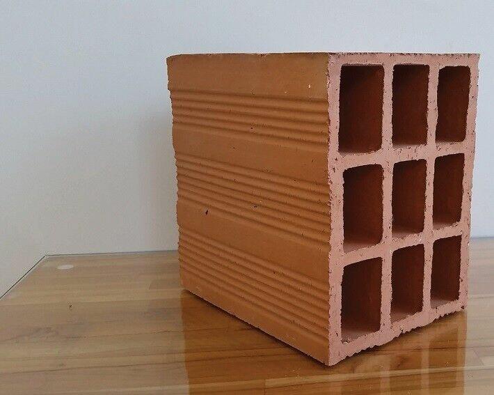 Tijolo Cerâmico 19x14x19cm 9 Furos Cerâmica Guarani