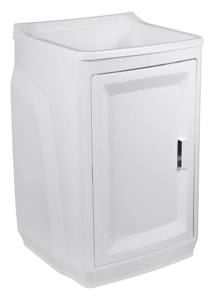 Tanque com Gabinete de Plástico 15L Simples Branco GTQ Astra