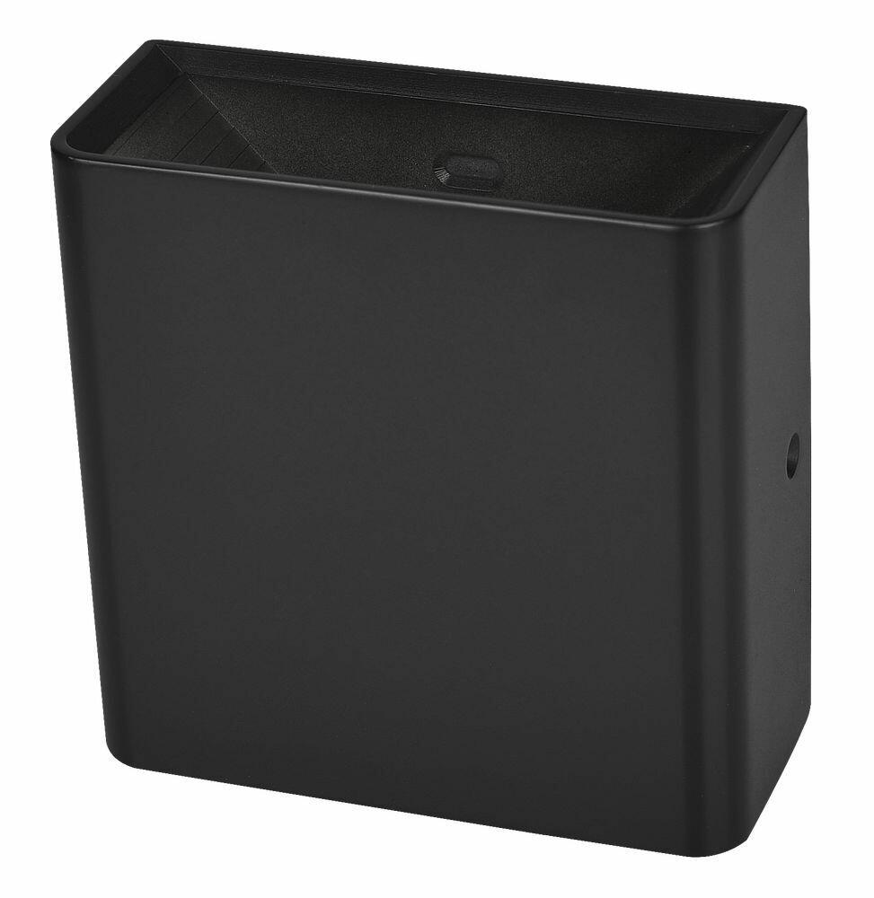 Arandela de Led 3W 3000K Preta Elegance