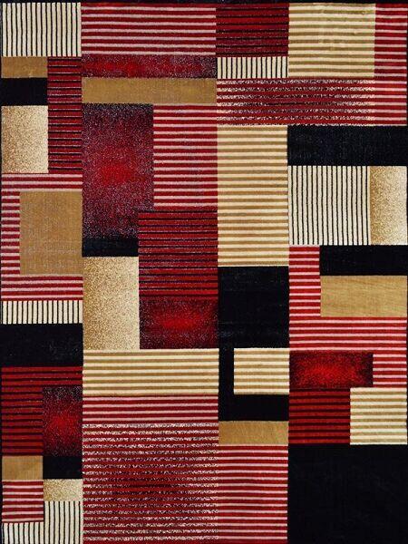 Tapete Marbella Artistic 0,48x0,9m Vermelho Rayza