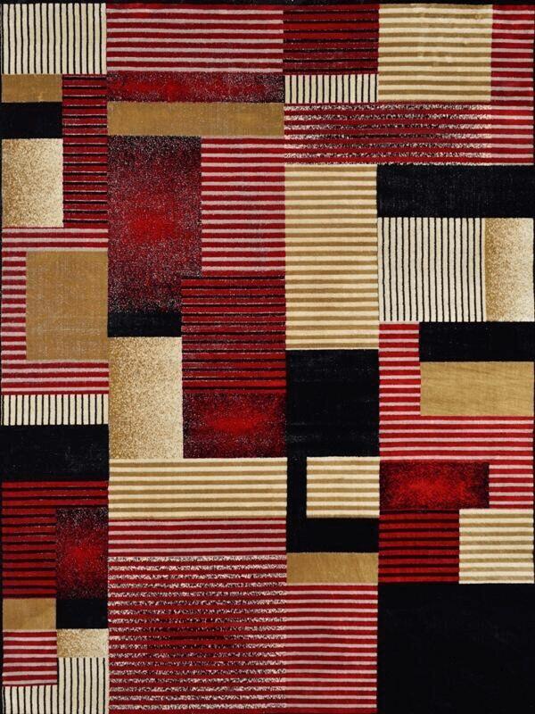 Tapete Rayza 1,50x1,98m Marbella Artistic Vermelho