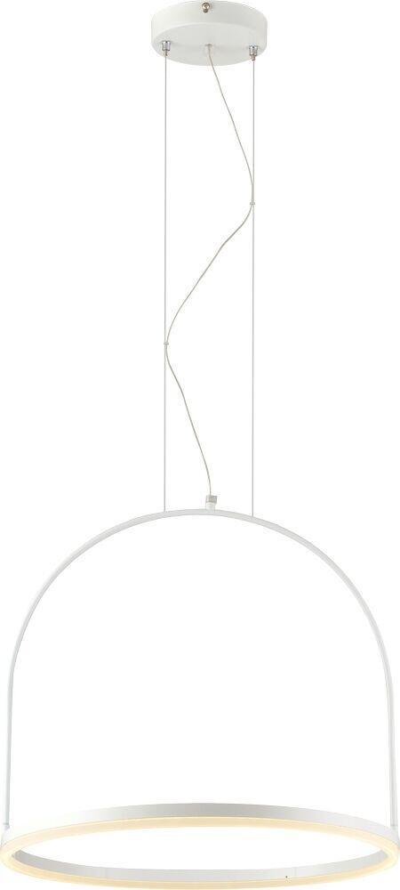 Pendente 1 Lâmpada Cage 55cm Luz Amarela Avant