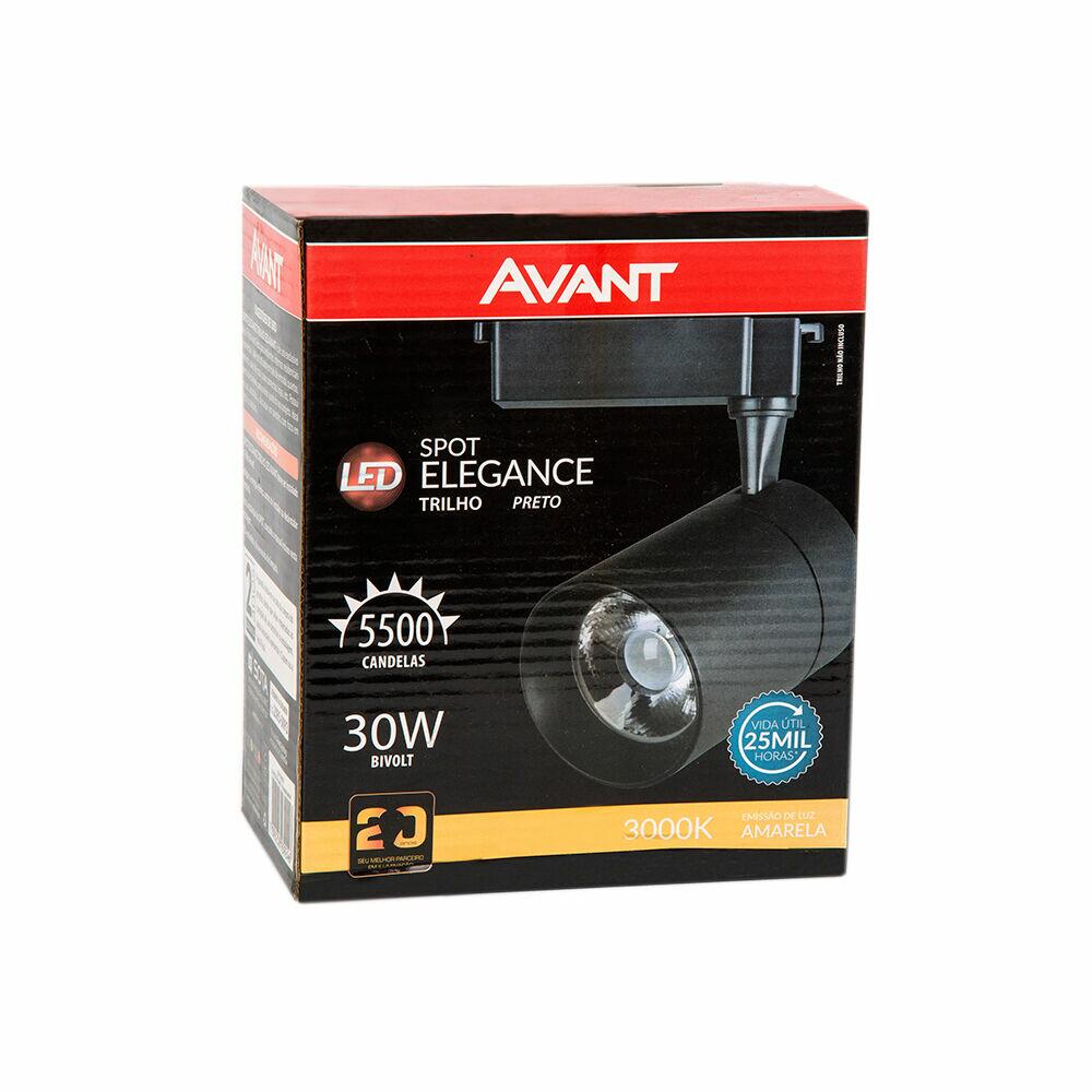 Spot LED 30W Elegance Luz Amarela Avant