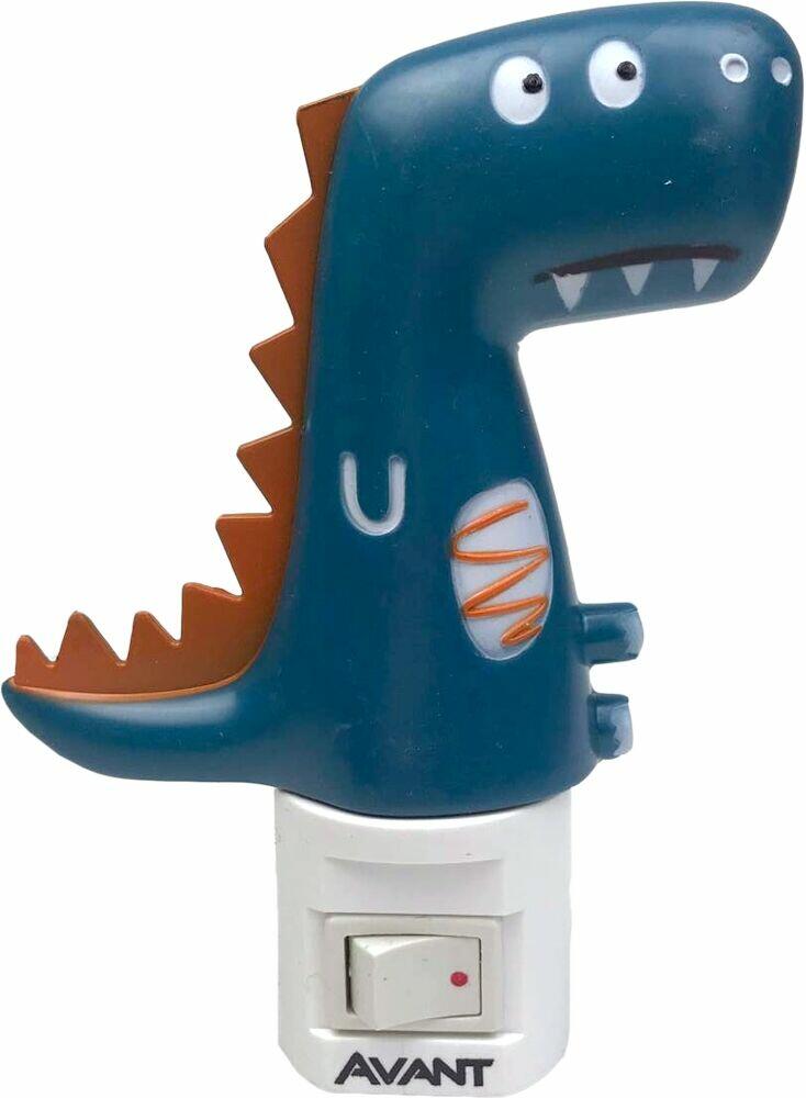 Luz Noturna LED Dino 1W 3000K Luz Amarela Avant