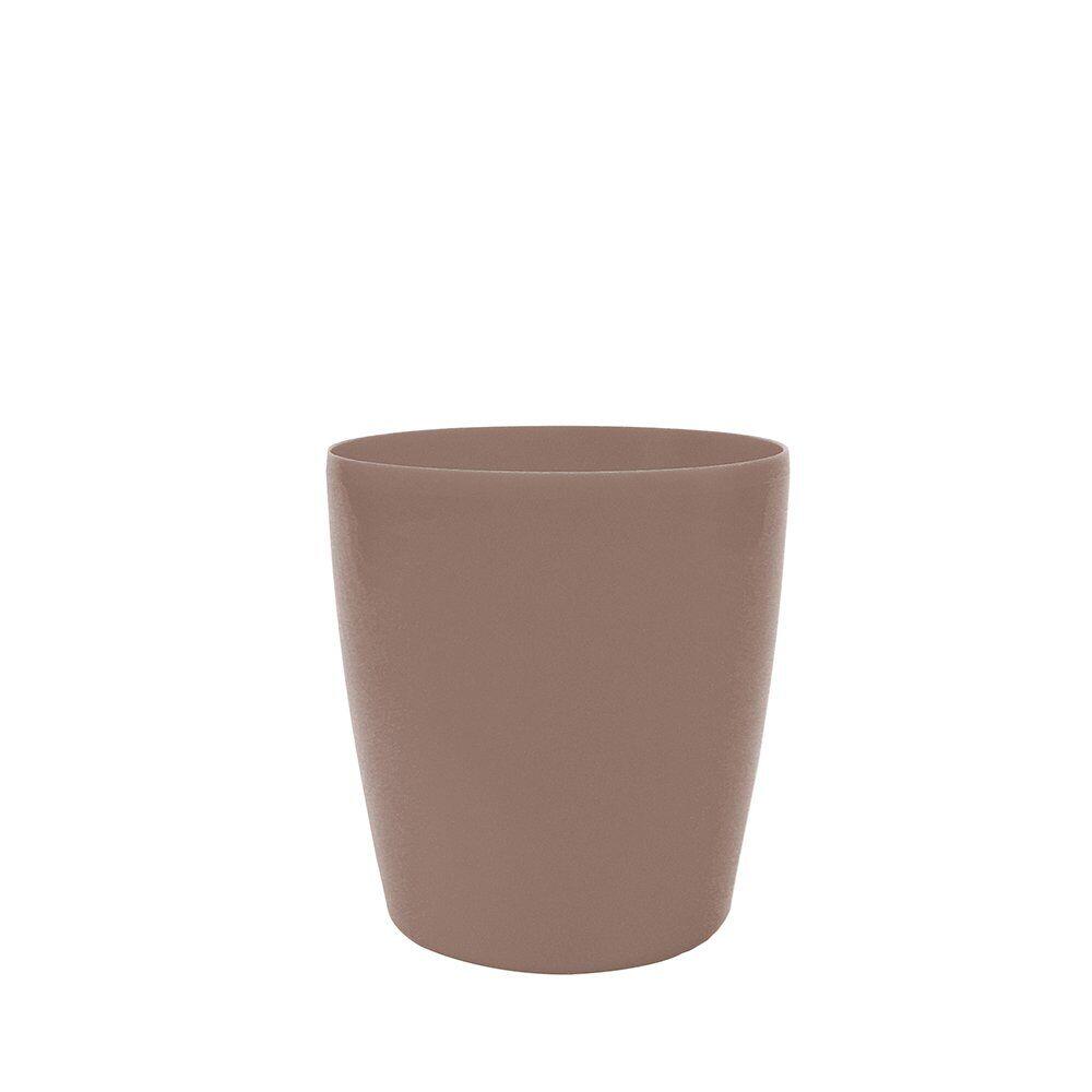Vaso Orquídea Redondo Interno e Externo 16x15cm Violeta Vintage Vasart
