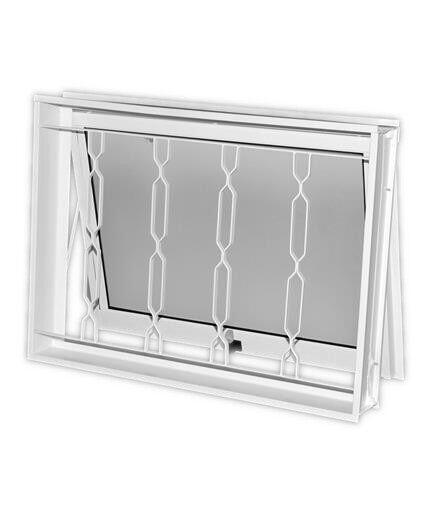 Janela Maxim-ar Aço CRV Ideal 60x60cm
